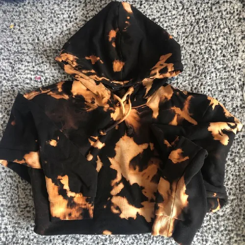bleach wash hoodies